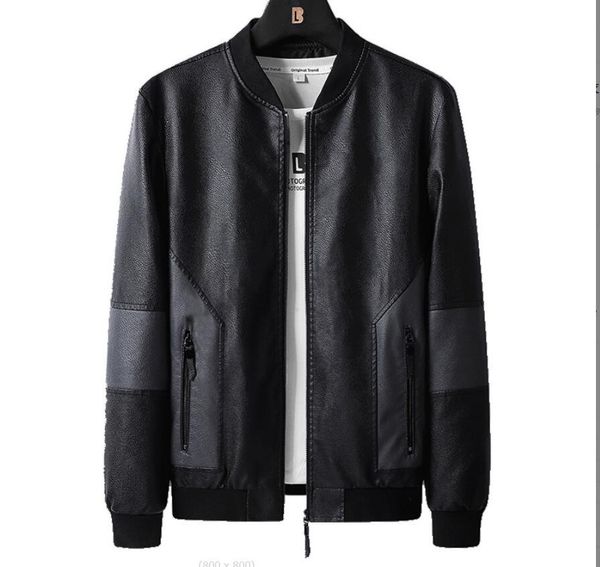 men's pu leather jacket crew neck fashion hip hop leather coats male causal slim fit faux punk motorcycle jackets clothing dd59bl22, Black
men's pu leather jacket crew neck fashion hip hop leather coats male causal slim fit faux punk motorcycle jackets clothing dd59bl22, Black