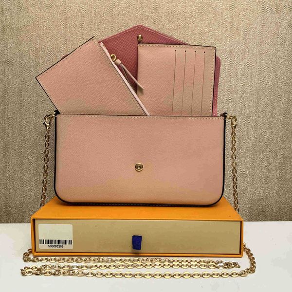 2022 lady shoulder 3 piece set women's fashion genuine leather bag factory cross bag canvas bag m61276
2022 lady shoulder 3 piece set women's fashion genuine leather bag factory cross bag canvas bag m61276