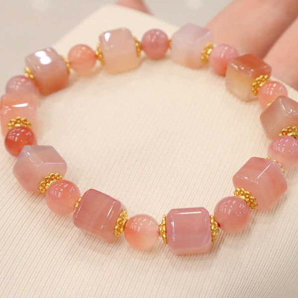 beaded strands new arrival pink square/round natural yanyuan agate vintage beaded strand bracelets for women fine jewelry accessories ybr727, Black
beaded strands new arrival pink square/round natural yanyuan agate vintage beaded strand bracelets for women fine jewelry accessories ybr727, Black