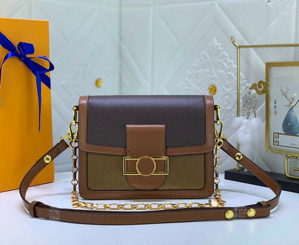 2022 fashion designers women handbags shoulder bags luxurys lady crossbody classic flowers leather messenger dauphine purses chains, Red;black
2022 fashion designers women handbags shoulder bags luxurys lady crossbody classic flowers leather messenger dauphine purses chains, Red;black