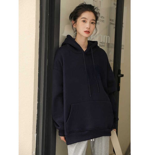 women's hoodies sweatshirts women's autumn 22 new american oversize top, Black
women's hoodies sweatshirts women's autumn 22 new american oversize top, Black