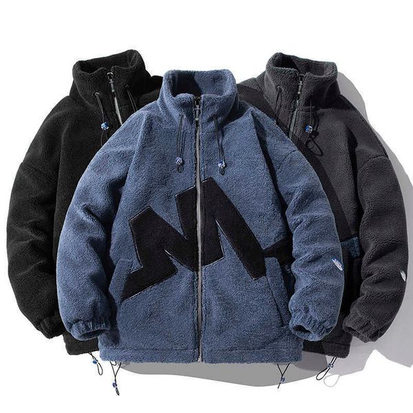 men's fur faux fur winter lambswool warm thicken mens jacket stand collar oversize hip hop parkas windproof outwear autumn casual fashi, Black
men's fur faux fur winter lambswool warm thicken mens jacket stand collar oversize hip hop parkas windproof outwear autumn casual fashi, Black