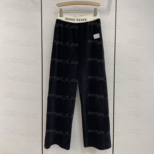 womens velour pants letters colored wide leg trousers vintage clash waist pants 3 colorcasual fashion versatile style, Black
womens velour pants letters colored wide leg trousers vintage clash waist pants 3 colorcasual fashion versatile style, Black