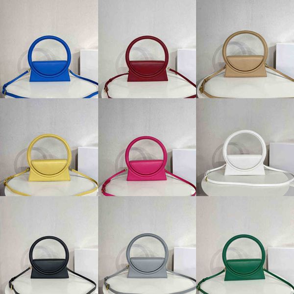designer shoulder bag handbags women jaq underarm bags fashion simple leather round handbag candy color crossbody bags purses 220820
designer shoulder bag handbags women jaq underarm bags fashion simple leather round handbag candy color crossbody bags purses 220820