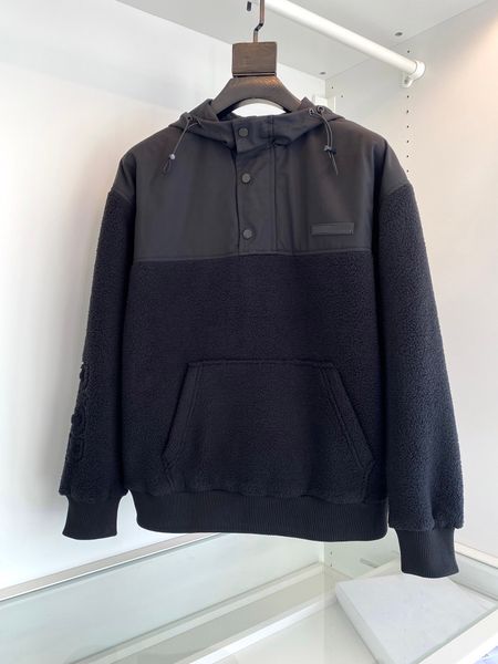 autumn winter 2022 new patterns designer hoodie highquality comfortable keep warm half-zipper design fashion loose men's hoodies, Black
autumn winter 2022 new patterns designer hoodie highquality comfortable keep warm half-zipper design fashion loose men's hoodies, Black