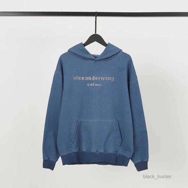 men's hoodies alexanders designer wangs sweatshirts autumn winter new letter drill old male female couple hooded loose pullover sweater, Black
men's hoodies alexanders designer wangs sweatshirts autumn winter new letter drill old male female couple hooded loose pullover sweater, Black