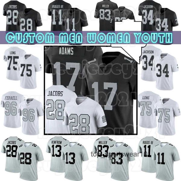 fans tees 17 davante adams custom mens 4 derek carr 28 josh jacobs football jerseys darren waller chandler jones henry ruggs iii raiders�, Black
fans tees 17 davante adams custom mens 4 derek carr 28 josh jacobs football jerseys darren waller chandler jones henry ruggs iii raiders�, Black