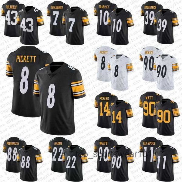 fans tees najee harris 8 kenny pickett tj watt george pickens football jerseys trubisky ben roethlisberger troy polamalu minkah fitzpatrick, Black
fans tees najee harris 8 kenny pickett tj watt george pickens football jerseys trubisky ben roethlisberger troy polamalu minkah fitzpatrick, Black