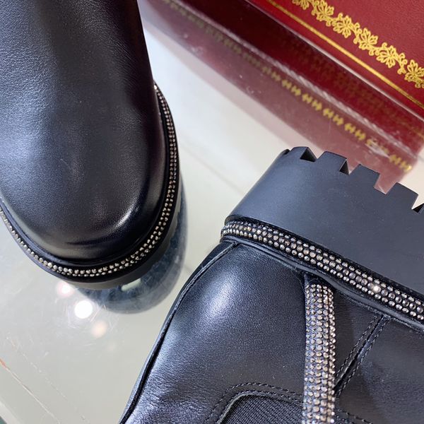 2022designers chelsea boots rene caovilla rhinestone snake ankle band winding decoration cowskin womens shoes martin booties thi, Black
2022designers chelsea boots rene caovilla rhinestone snake ankle band winding decoration cowskin womens shoes martin booties thi, Black