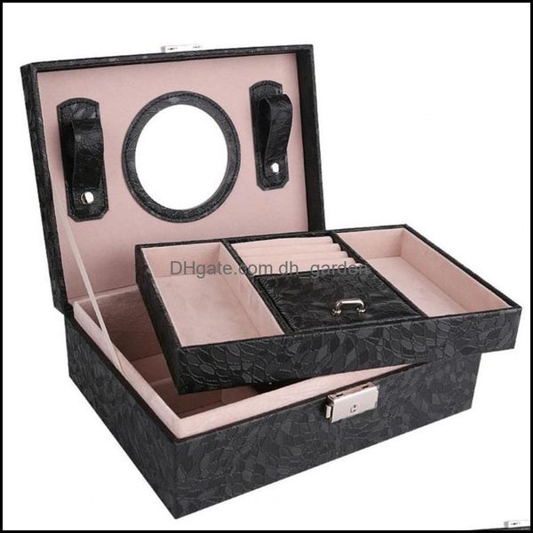 jewelry pouches bags jewelry pouches bags doublelayer box builtin mirror faux leather bracelet storage earring case display travel dhqwa, Pink;blue
jewelry pouches bags jewelry pouches bags doublelayer box builtin mirror faux leather bracelet storage earring case display travel dhqwa, Pink;blue