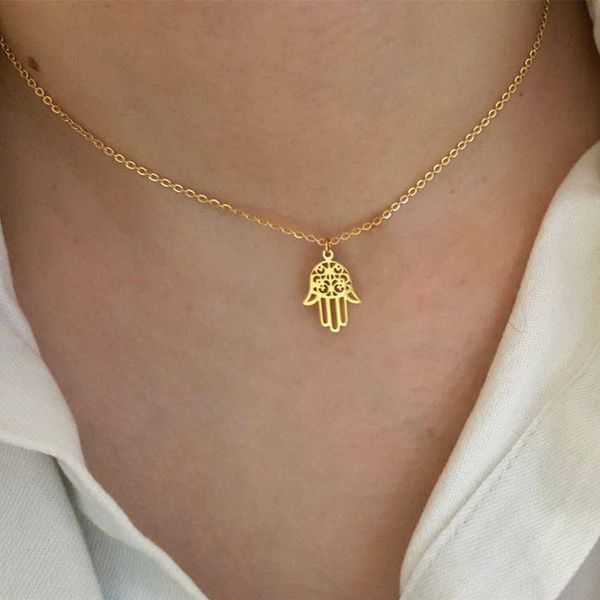 pendant necklaces arabic soy luna hamsa hand pendant necklace women men amulet stainless steel hand of fatima choker islamic jewelry l221011, Silver
pendant necklaces arabic soy luna hamsa hand pendant necklace women men amulet stainless steel hand of fatima choker islamic jewelry l221011, Silver