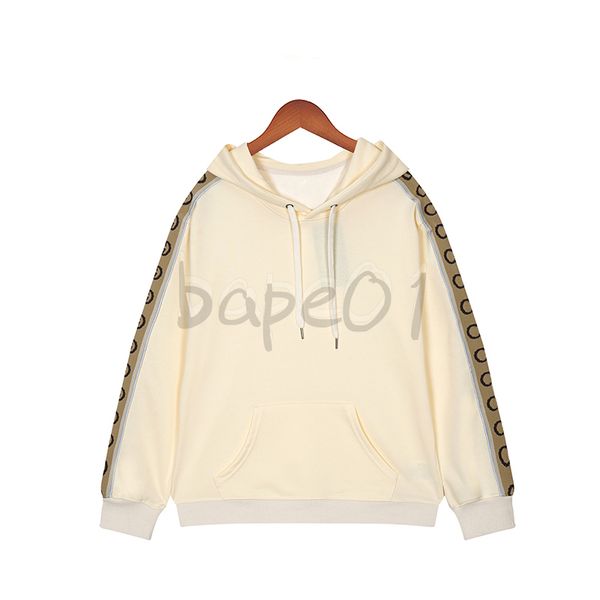 luxury designer mens hoodie ribbon letter pattern long sleeve sweater autumn fashion brand drawstring pullover casual black apricot
luxury designer mens hoodie ribbon letter pattern long sleeve sweater autumn fashion brand drawstring pullover casual black apricot