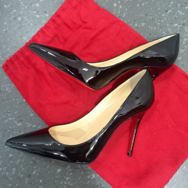 2022 designer brand shoes pumps red soled thin heel 8cm 10cm 12cm black patent leather pointed high heels charming fashionable women's
2022 designer brand shoes pumps red soled thin heel 8cm 10cm 12cm black patent leather pointed high heels charming fashionable women's