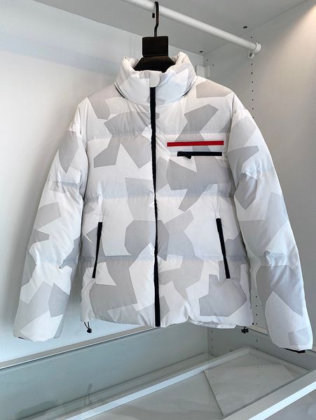 new men's camouflage series stand collar down jacket luxury brand designer style zipper white duck down coat, Black
new men's camouflage series stand collar down jacket luxury brand designer style zipper white duck down coat, Black