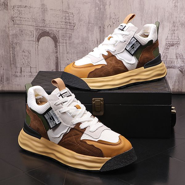 luxury designers dress wedding party shoes fashion breathable lac-up sports casual sneakers round toe thick bottom business leisure walking, Black
luxury designers dress wedding party shoes fashion breathable lac-up sports casual sneakers round toe thick bottom business leisure walking, Black