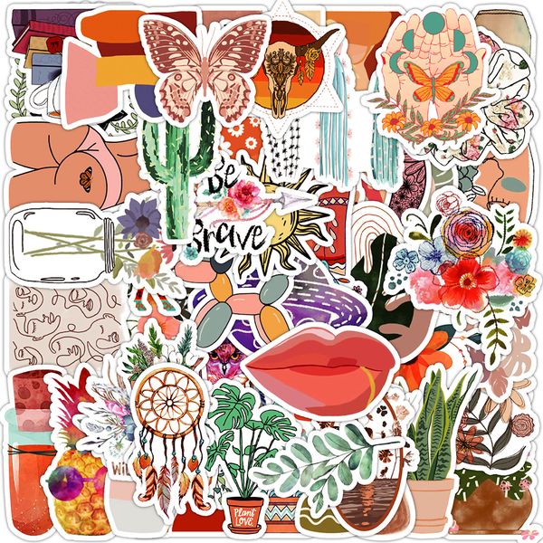 50pcs cartoon bohemia cute stickers aesthetic diy notebook phone motorcycle suitcase guitar car decals
50pcs cartoon bohemia cute stickers aesthetic diy notebook phone motorcycle suitcase guitar car decals