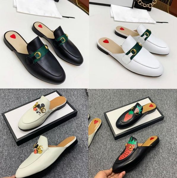 ggity mules designer luxury slides women men slippers genuine leather loafers sandals princetown metal chain shoe metal button flat slipper, Black
ggity mules designer luxury slides women men slippers genuine leather loafers sandals princetown metal chain shoe metal button flat slipper, Black