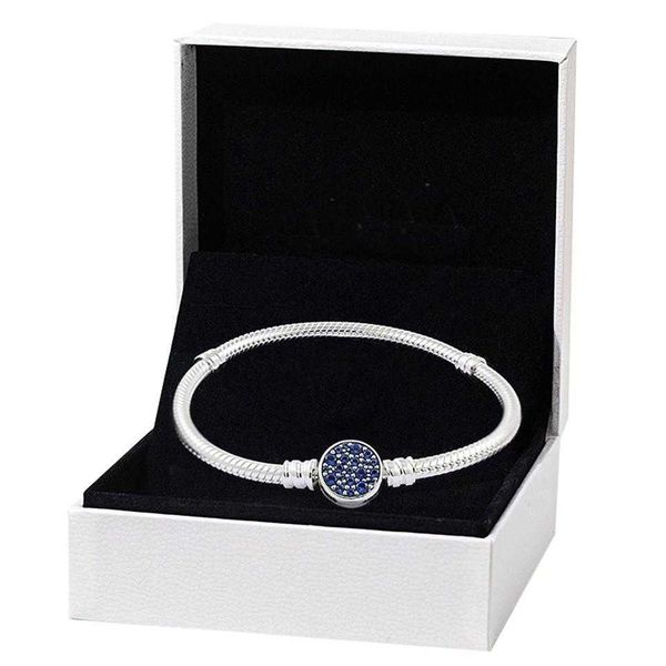 bangle womens classic 925 sterling silver bracelets fit pandora beads charms blue buckle snake bone chain bracelet luxury des344g, Black
bangle womens classic 925 sterling silver bracelets fit pandora beads charms blue buckle snake bone chain bracelet luxury des344g, Black