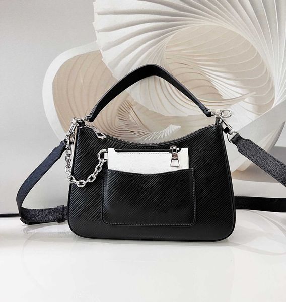 fashion designers women handbags shoulder bags luxurys lady crossbody classic flowers leather messenger purses chains marelle, Red;black
fashion designers women handbags shoulder bags luxurys lady crossbody classic flowers leather messenger purses chains marelle, Red;black