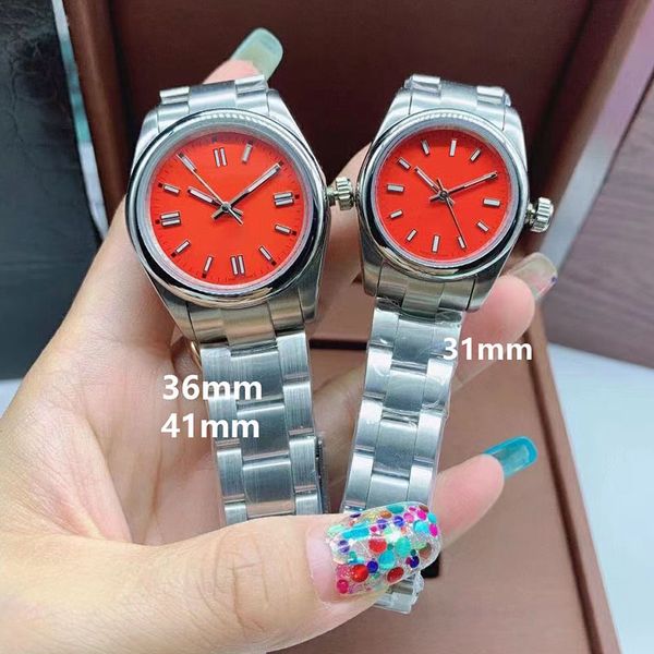 luxury womens watch automatic watches sapphire 31/36/41mm mechanical stainless steel lovers montre oyster perpetual motion movement enduranc, Slivery;brown
luxury womens watch automatic watches sapphire 31/36/41mm mechanical stainless steel lovers montre oyster perpetual motion movement enduranc, Slivery;brown