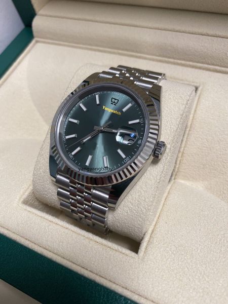 hgsy 2023 completely new watch 41mm new release mint green jubilee fluted full set automatic mechanical sapphire glass men watches waterproo, Slivery;golden
hgsy 2023 completely new watch 41mm new release mint green jubilee fluted full set automatic mechanical sapphire glass men watches waterproo, Slivery;golden