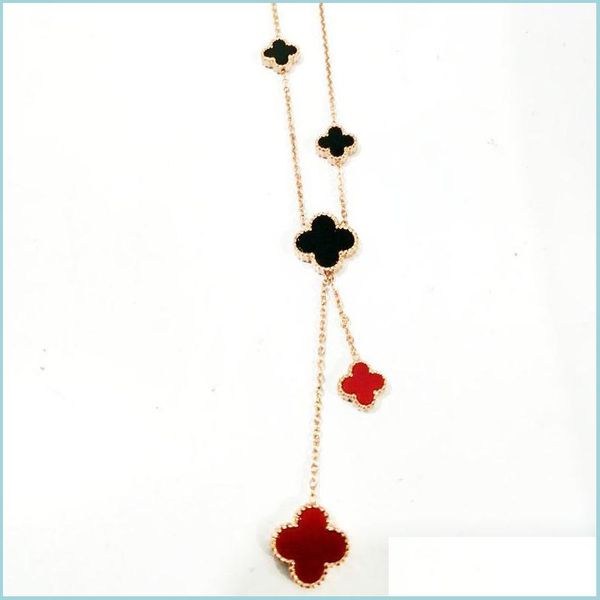 pendant necklaces luxury brand women gift clover pendant stainless steel 18k rose gold ladies jewelry drop delivery 2022 necklaces pe dhfrq, Silver
pendant necklaces luxury brand women gift clover pendant stainless steel 18k rose gold ladies jewelry drop delivery 2022 necklaces pe dhfrq, Silver