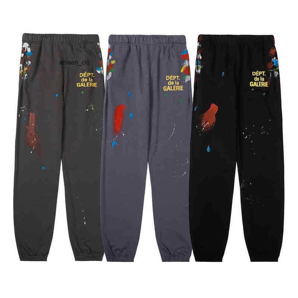 designer trendy gallerydept casual pants graffiti print speckle hip hop men's women's loose sports leggings, Black
designer trendy gallerydept casual pants graffiti print speckle hip hop men's women's loose sports leggings, Black