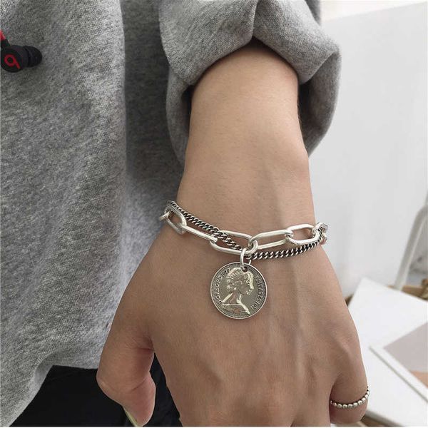 beaded strands fashion punk bracelets carved coin head bracelet bangle bohemian circle queen thick chain tassel pendant bracelet women jewel, Black
beaded strands fashion punk bracelets carved coin head bracelet bangle bohemian circle queen thick chain tassel pendant bracelet women jewel, Black