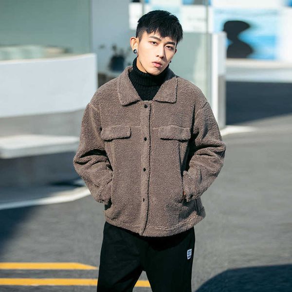 men's fur faux fur men flap pocket drop shoulder fleece jacket plain particles velvet lambs wool coat winter couples americaine basebal, Black
men's fur faux fur men flap pocket drop shoulder fleece jacket plain particles velvet lambs wool coat winter couples americaine basebal, Black