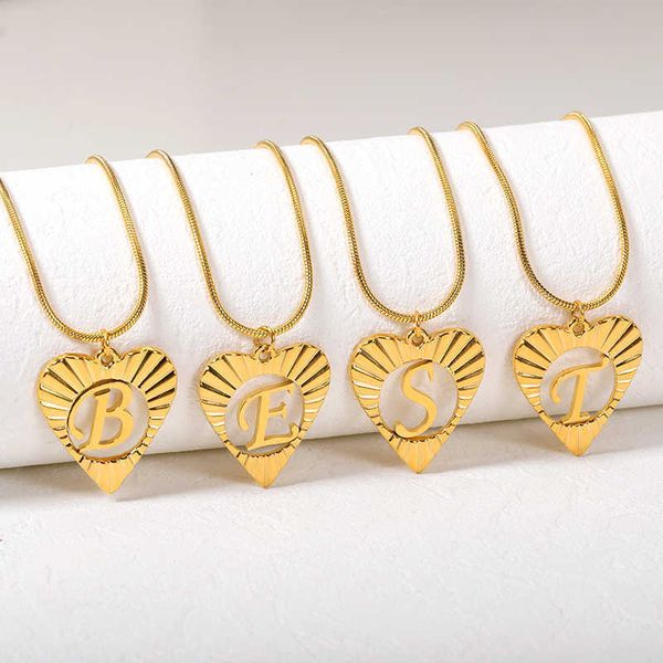 pendant necklaces women's jewelry name initials stainless steel heart pendant necklace 26 letters love necklace girls gift initials acc, Silver
pendant necklaces women's jewelry name initials stainless steel heart pendant necklace 26 letters love necklace girls gift initials acc, Silver