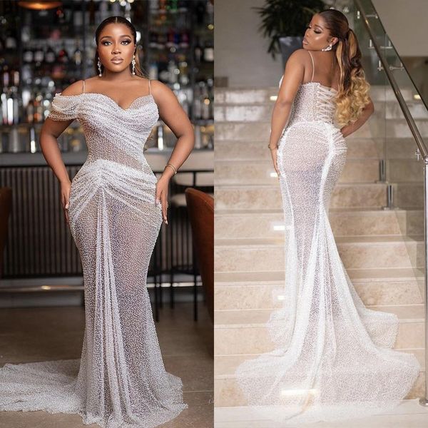 low-cut mermaid wedding dresses 2022 new illusion bodice spaghetti one-shoulder beads bridal gown brush train lace up robe de vestido, White
low-cut mermaid wedding dresses 2022 new illusion bodice spaghetti one-shoulder beads bridal gown brush train lace up robe de vestido, White