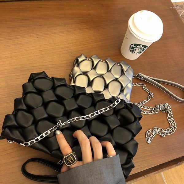 evening bags women weave 3d plaid designer shoulder bag black sliver crossbody for street handbag linger chains
evening bags women weave 3d plaid designer shoulder bag black sliver crossbody for street handbag linger chains