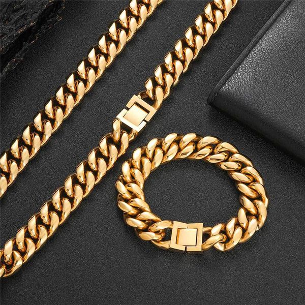 8/10/12mm stainless steel miami cuban chain necklace charm jewelry link gold chain new style gifts men'jewelry choker, Silver
8/10/12mm stainless steel miami cuban chain necklace charm jewelry link gold chain new style gifts men'jewelry choker, Silver