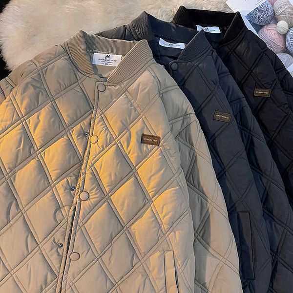 men's jackets puffer jacket winter cotton coat thermal men women new style couple fashion solid casual streetwear oversize down jacket, Black;brown
men's jackets puffer jacket winter cotton coat thermal men women new style couple fashion solid casual streetwear oversize down jacket, Black;brown