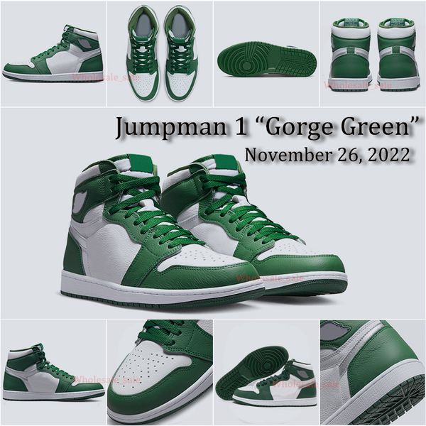 jumpman 1 high og basketball shoes 1s gorge green metallic silver white mens womens trainers sports sneakers release date november 26
jumpman 1 high og basketball shoes 1s gorge green metallic silver white mens womens trainers sports sneakers release date november 26