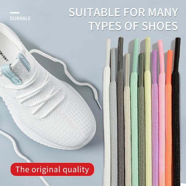 60cm180cm round sports shoelaces for men women color polyester classic white black suitable for all shoes laces
60cm180cm round sports shoelaces for men women color polyester classic white black suitable for all shoes laces