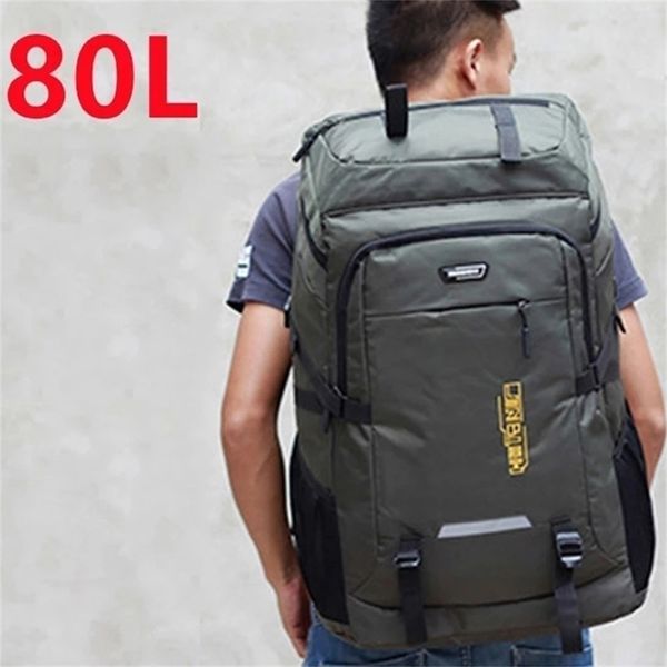 80l 50l mens outdoor backpack climbing travel rucksack sports camping backpack hiking school bag pack for male female women 220707
80l 50l mens outdoor backpack climbing travel rucksack sports camping backpack hiking school bag pack for male female women 220707