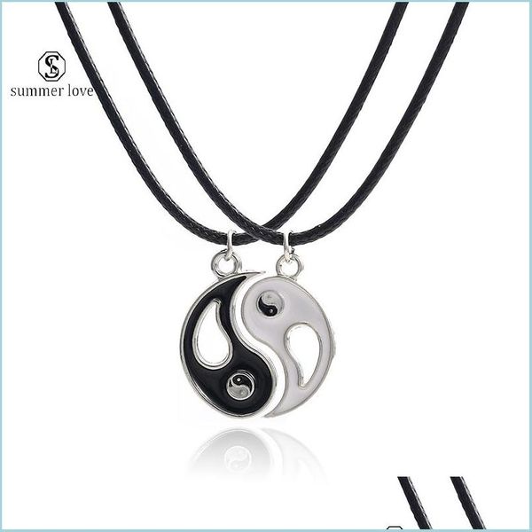 pendant necklaces new couple black white splice gossip pendant necklace for women men yin and yang poles fashion jewelry christamas dhlwh, Silver
pendant necklaces new couple black white splice gossip pendant necklace for women men yin and yang poles fashion jewelry christamas dhlwh, Silver