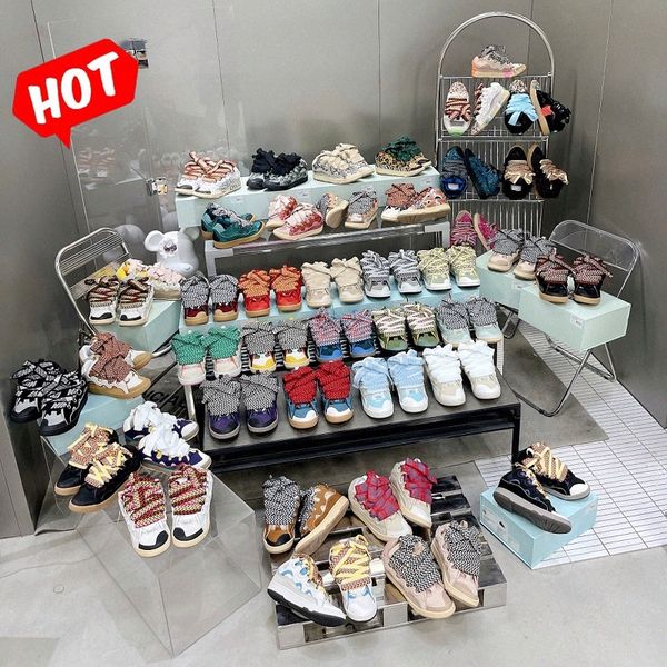 lace-up shoes sneakers calfskin shoe designer mesh woven extraordinary sneaker embossed leather curb rubber platform sole style 90s mens wom
lace-up shoes sneakers calfskin shoe designer mesh woven extraordinary sneaker embossed leather curb rubber platform sole style 90s mens wom