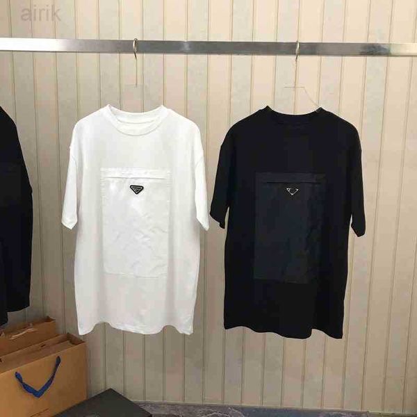2022 factory wholesale new high version summer large pocket triangular badge simple slim fit men's round neck bottomed ins net red shor, White;black
2022 factory wholesale new high version summer large pocket triangular badge simple slim fit men's round neck bottomed ins net red shor, White;black
