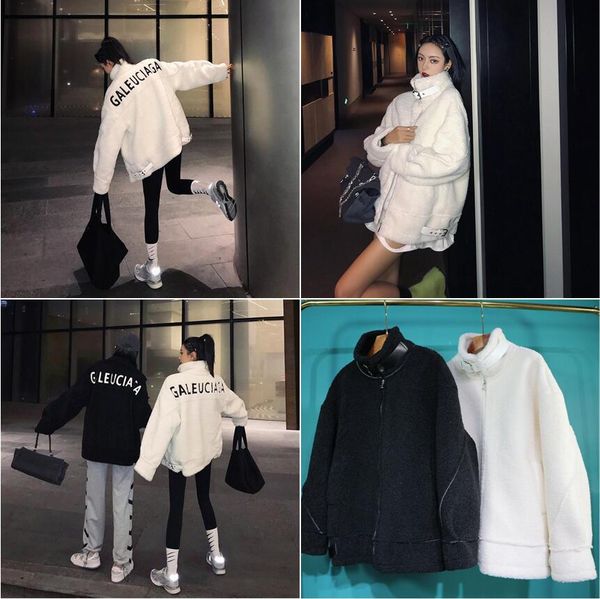 paris women's outerwear & coats man winter jacket street culture parkas lamb's wool matching coat cashmere blending embroidered ma, Black;brown
paris women's outerwear & coats man winter jacket street culture parkas lamb's wool matching coat cashmere blending embroidered ma, Black;brown