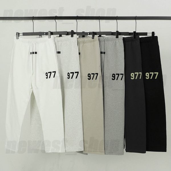 designer streetwear mens womens pants classic 1977 letter print loose drawstring oversize high street sweatpants joggers hip hop trousers, Black
designer streetwear mens womens pants classic 1977 letter print loose drawstring oversize high street sweatpants joggers hip hop trousers, Black
