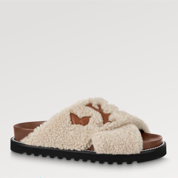 designer slipper sandals slippers 1aa1w0 leather sandals paseo flat comfort mule plush fashion warm wool sheepskin for indoor outdoor wear a, Black
designer slipper sandals slippers 1aa1w0 leather sandals paseo flat comfort mule plush fashion warm wool sheepskin for indoor outdoor wear a, Black