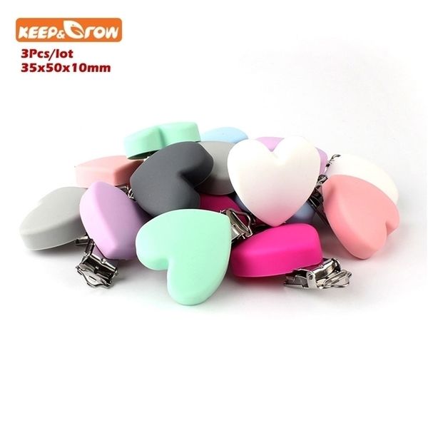 3pcs perle silicone dentition heart shape clip bpa diy baby soother nursing dummy holder draft teething molar toys clips 220815
3pcs perle silicone dentition heart shape clip bpa diy baby soother nursing dummy holder draft teething molar toys clips 220815
