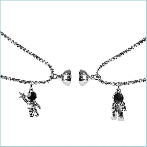 pendant necklaces cute astronauts magnet attraction pendant couple necklace friendship jewelry creative cool chain necklaces for wom dhdg9, Silver
pendant necklaces cute astronauts magnet attraction pendant couple necklace friendship jewelry creative cool chain necklaces for wom dhdg9, Silver