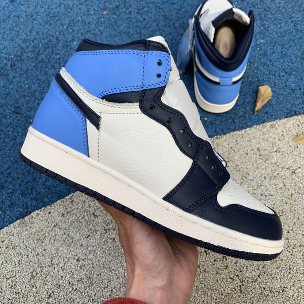 with box 1 1s mens basketball shoes obsidian high cut sail university blue men women trainers sports sneakers 555088-140 og quality 36-47
with box 1 1s mens basketball shoes obsidian high cut sail university blue men women trainers sports sneakers 555088-140 og quality 36-47