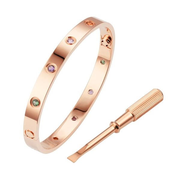 high edition love screw bracelets bangles for women men 10 colorful stones bangles 316l titanium steel jewelry with screwdriver 16cm 17cm 19, Black
high edition love screw bracelets bangles for women men 10 colorful stones bangles 316l titanium steel jewelry with screwdriver 16cm 17cm 19, Black