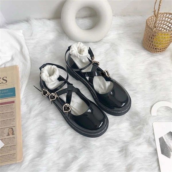sepatu platform mary jane lolita lucu datar tali gesper kulit paten hitam wanita kawaii seragam sekolah jepang 220614, Black
sepatu platform mary jane lolita lucu datar tali gesper kulit paten hitam wanita kawaii seragam sekolah jepang 220614, Black