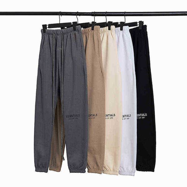 classic essentials pants autumn and winter multi thread reflective corset plush men's women's sweatpants, Black
classic essentials pants autumn and winter multi thread reflective corset plush men's women's sweatpants, Black