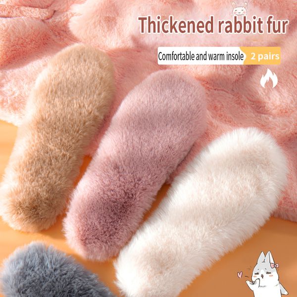 2 pair imitation rabbit fur heated warm thermal insoles thicken soft breathable sport shoes insoles insert boots pad sole, Black
2 pair imitation rabbit fur heated warm thermal insoles thicken soft breathable sport shoes insoles insert boots pad sole, Black